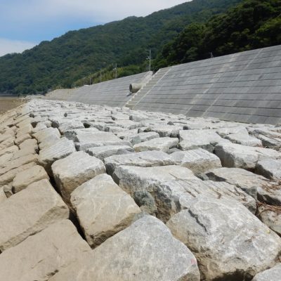 小長浜堤防第一工事(2020年完成)